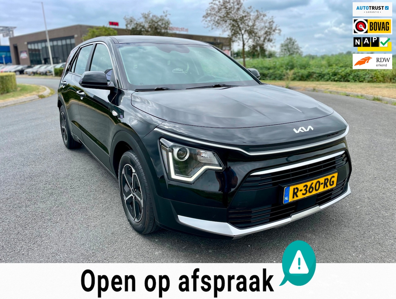 Kia Niro - 1.6 GDi Hybrid ComfortLine 1.6 GDi Hybrid ComfortLine, Aut, Acc, Cam, Carplay, Lmv, Climate, 1e eig afk, Geen import, - AutoWereld.nl