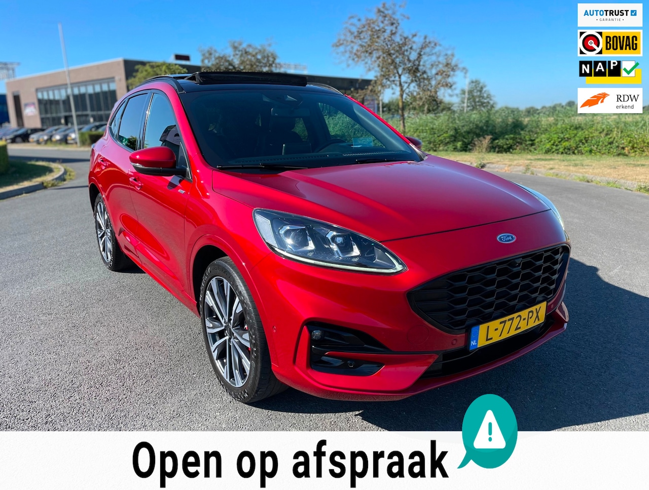 Ford Kuga - 2.5 PHEV ST-Line X 2.5 PHEV ST-Line X, Pano, SOH 100%, Acc, Winter-pack, B&O-audio, HUD, Cam, 1e eig afk, Gee - AutoWereld.nl