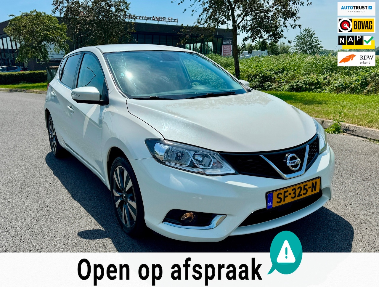 Nissan Pulsar - 1.2 DIG-T N-Connecta Orig.NL auto unieke km stand! 22073km NAP! Keyyles, - AutoWereld.nl