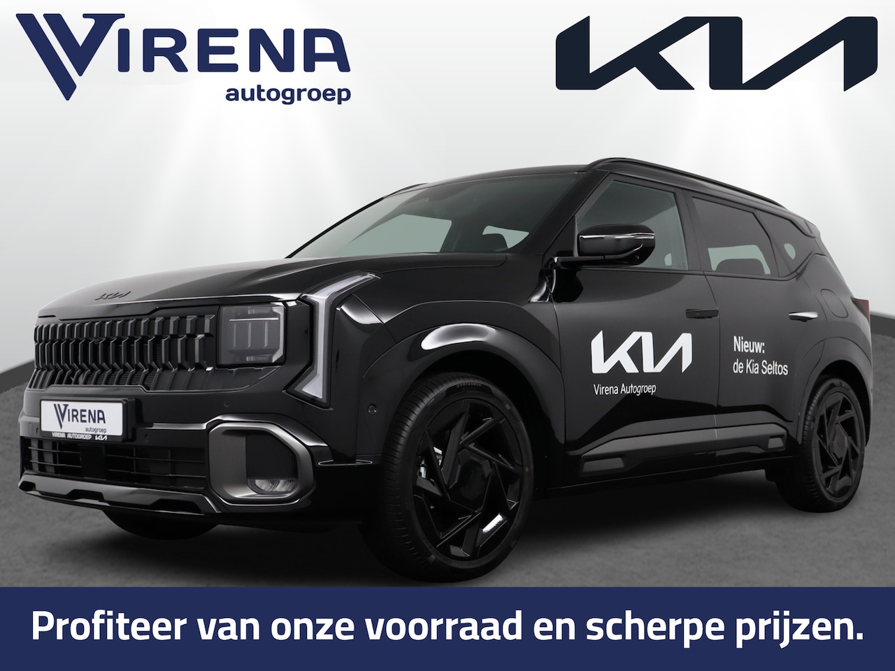 Kia Seltos - 1.6 T-GDI DCT7 X-Line Demo Edition - Direct leverbaar! - Stoel-/stuurverwarming - Stoelven - AutoWereld.nl
