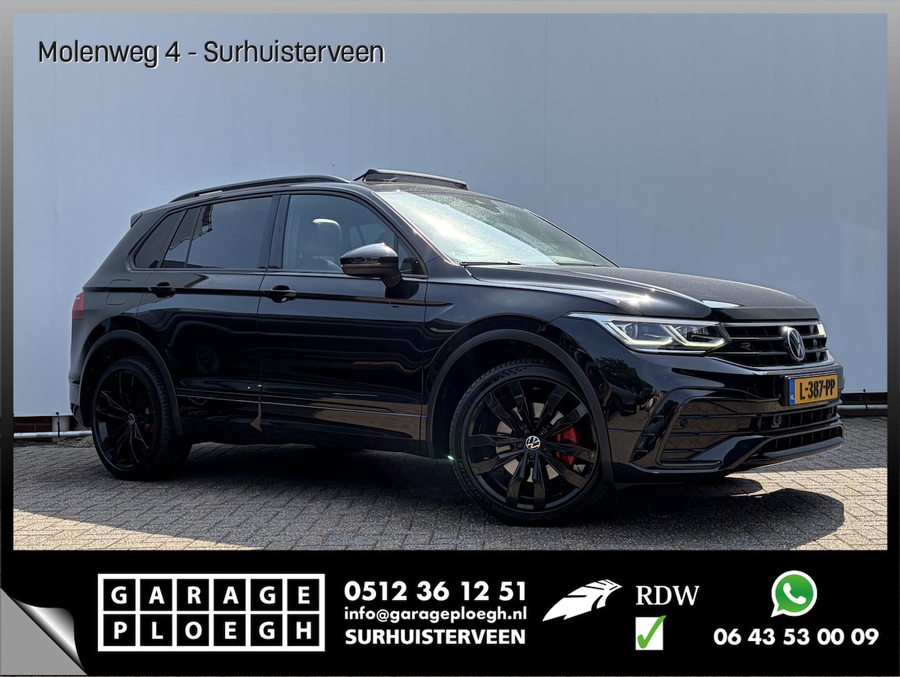 Volkswagen Tiguan - 1.4 TSI eHybrid R-Line PHEV Pano Elek.Trekhaak Adap.Cruise Camera Led Orig.NL! - AutoWereld.nl