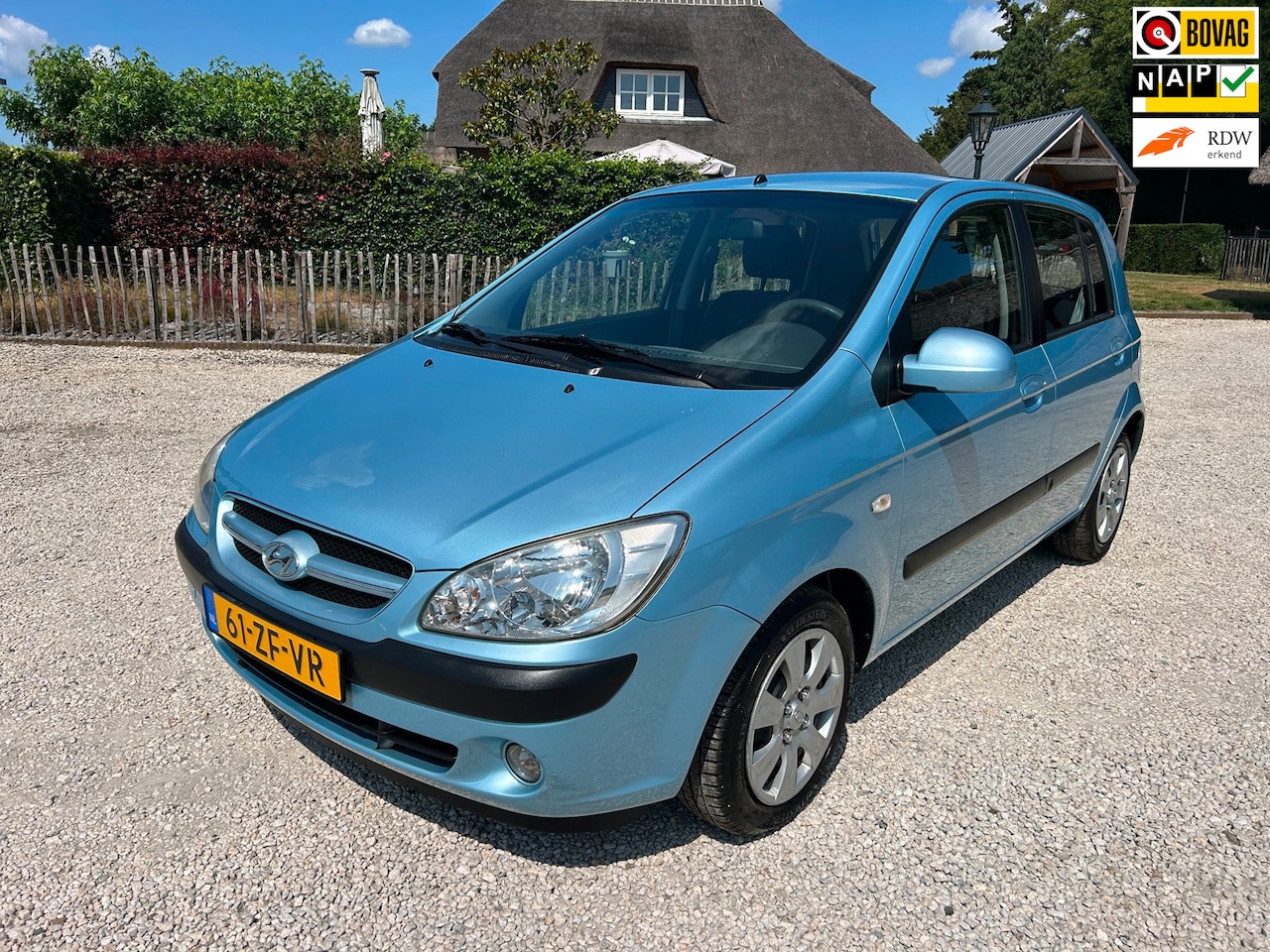 Hyundai Getz - 1.4i Active Cool Airco, NAP! - AutoWereld.nl