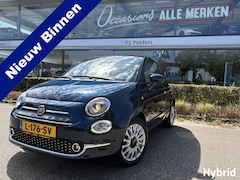 Fiat 500 - 1.0 Hybrid Lounge Panoramadak - Airco - Bluetooth - Cruise control - Parkeersensor achter