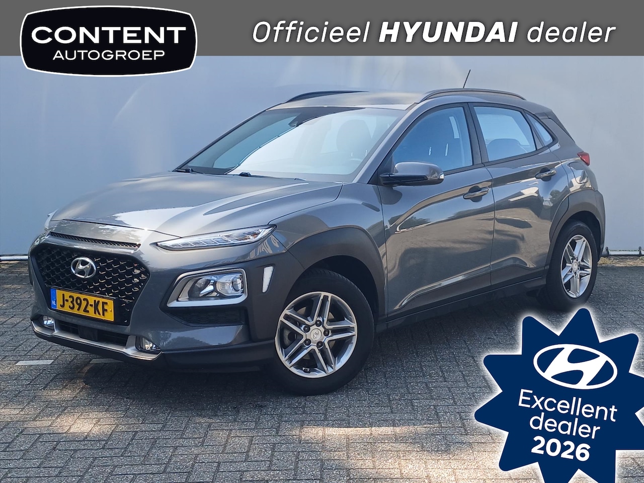 Hyundai Kona - 1.0 T-GDI 120pk 2WD Comfort / Climate en Cruisecontrol / Navigatie via Carplay / - AutoWereld.nl