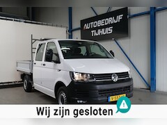 Volkswagen Transporter - 2.0 TDI L2H1 DC Comfortline Pick-up - Airco, Cruise, PDC, Trekhaak