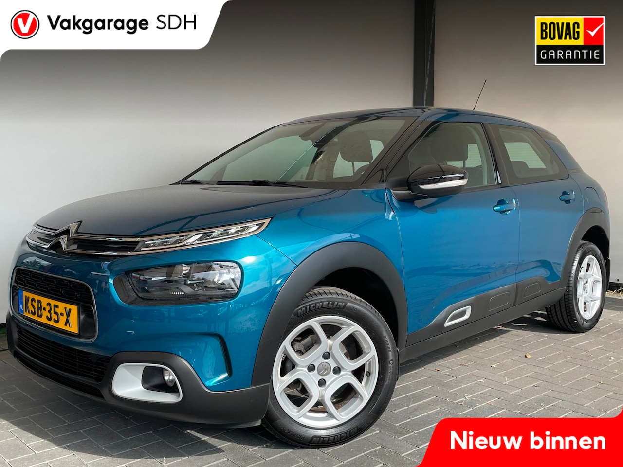 Citroën C4 Cactus - 1.2 PureTech Feel|Cruise Control|Carplay|Camera - AutoWereld.nl