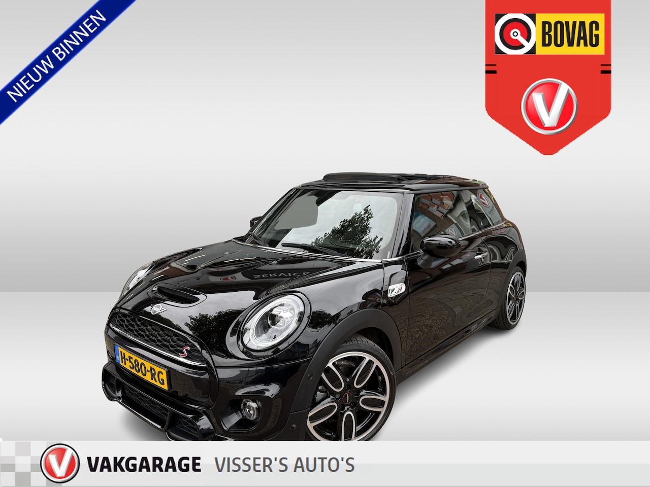 MINI 3-Deurs - 2.0 Cooper S Hammersmith | John Cooper Works pakket | schuif-/kantelbaar | Apple Carplay/ - AutoWereld.nl