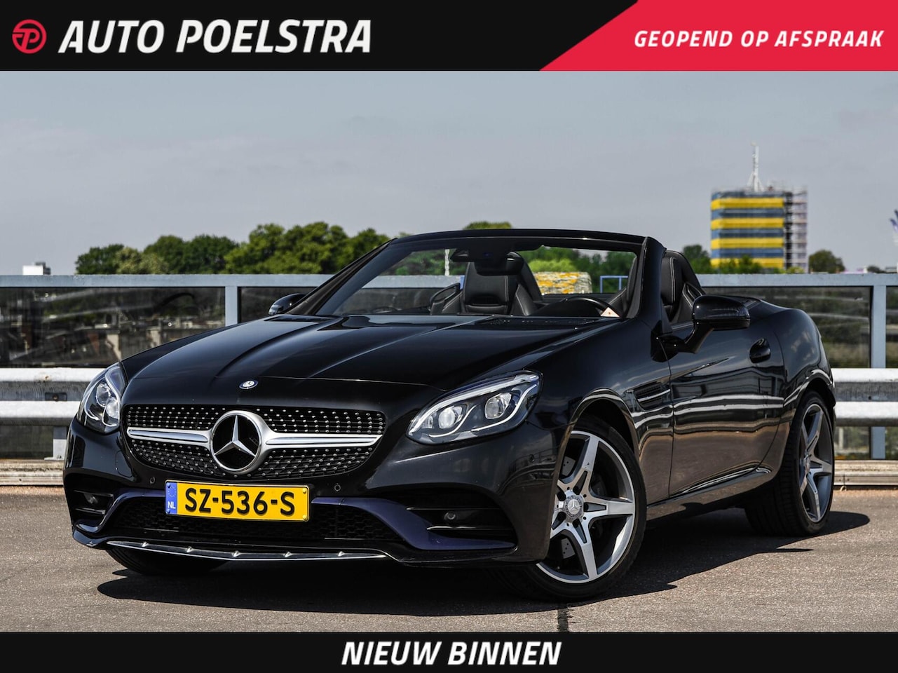 Mercedes-Benz SLC - 200 AMG Edition | Panoramadak | Harman/Kardon | Airscarf | Leder | Navigatie | Stoelverwar - AutoWereld.nl