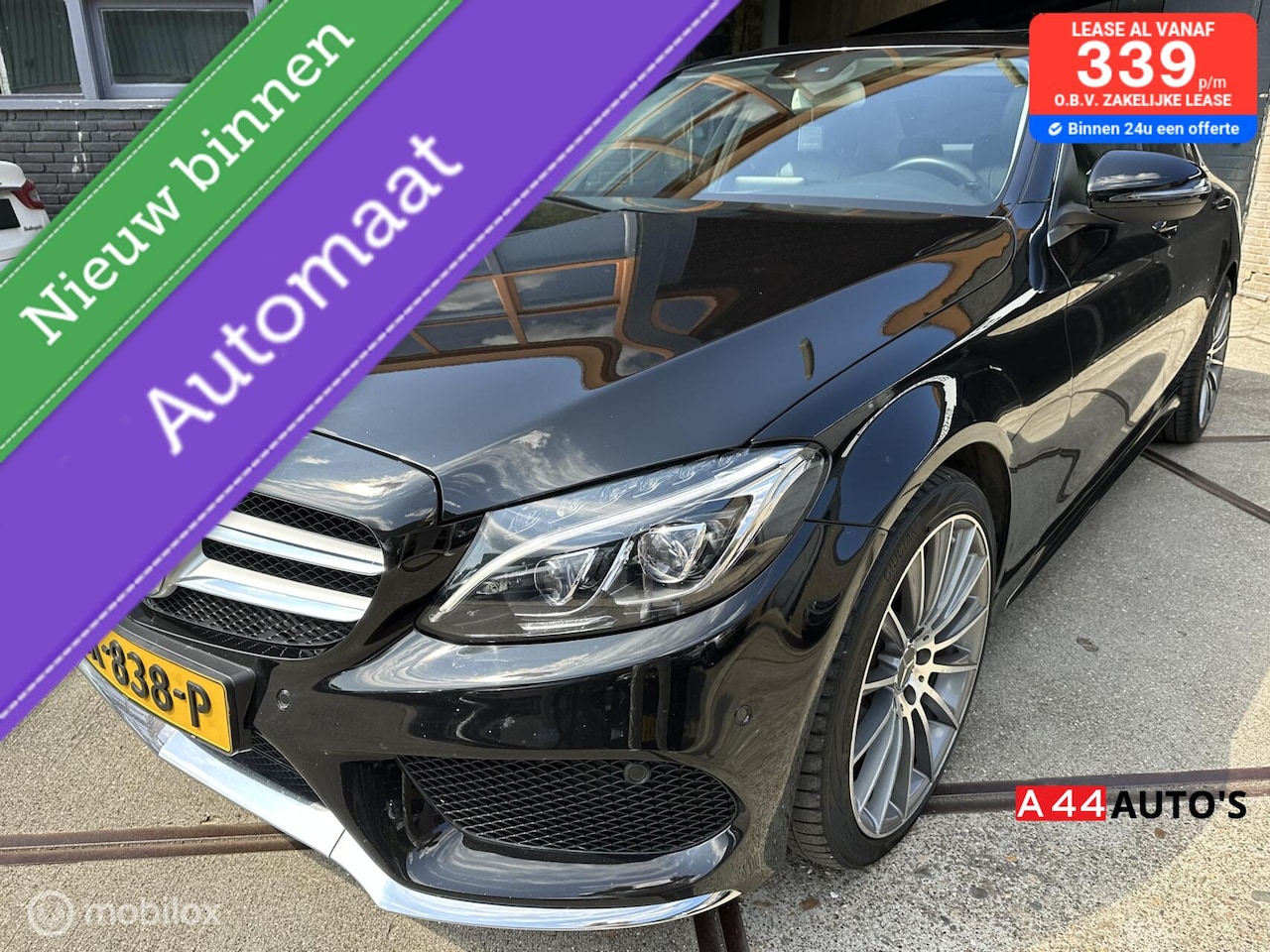 Mercedes-Benz C-klasse - 180 AMG Sport Edition*SLECHTS 87274KM ! - AutoWereld.nl