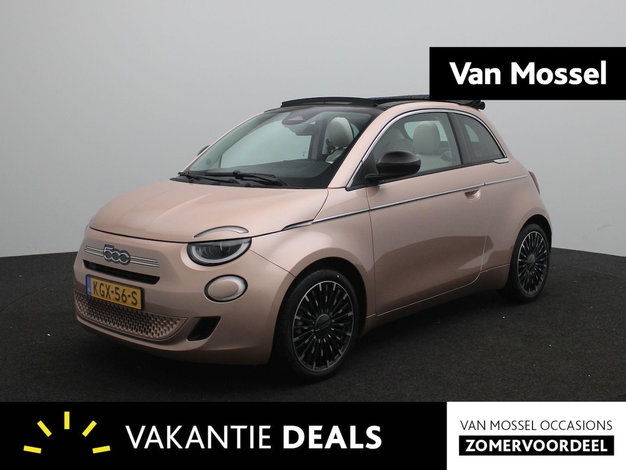 Fiat 500 - 1.0 Hybrid La Prima | Demo | Beschikbaar per 1-8-2026 | - AutoWereld.nl