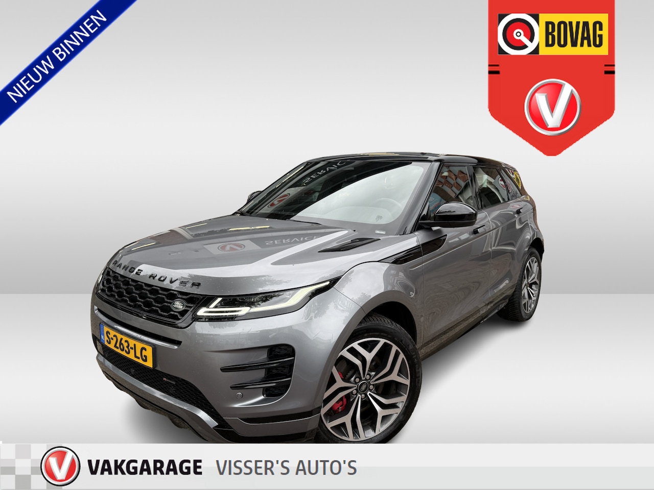Land Rover Range Rover Evoque - 1.5 P300e AWD R-Dynamic HSE | Apple Carplay/Android Auto | panorama dak \ schuif | lichtme - AutoWereld.nl