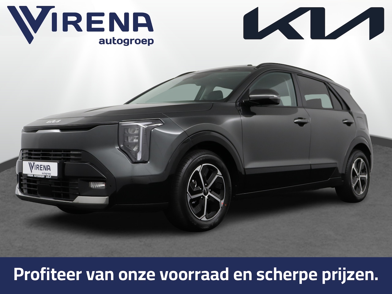 Kia Niro - 1.6 GDi Hybrid DynamicPlusLine Schuif-/kanteldak - Navigatie - Cruise Control - Stoel-/stu - AutoWereld.nl