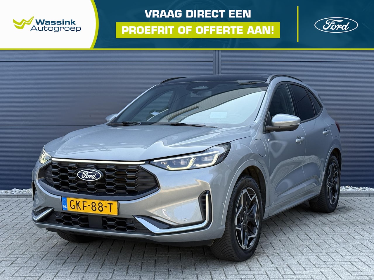 Ford Kuga - 2.5 PHEV ST-Line X | Navigatie | Stuur/Stoel verwarming | Winterpack | Technologypack | Sc - AutoWereld.nl