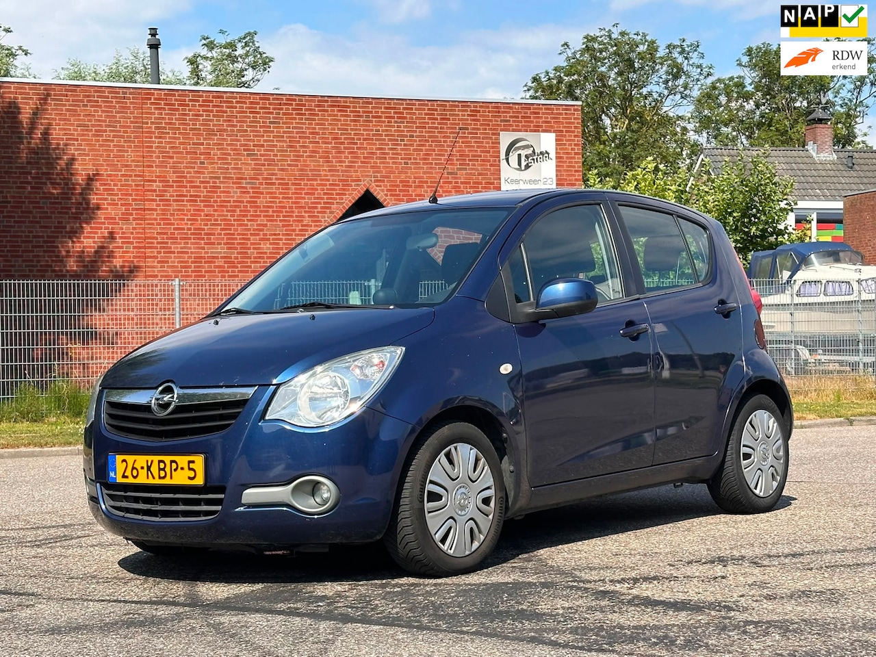 Opel Agila - 1.0 Edition Airco*NAP*Trekhaak*12-06-2027 APK*Bluetooth*Dealer onderhouden* - AutoWereld.nl