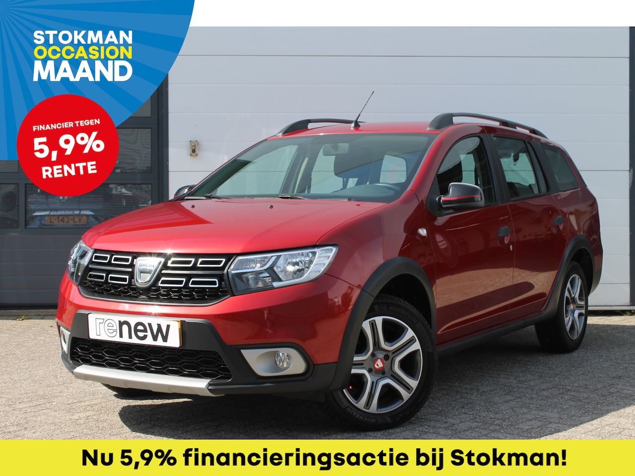 Dacia Logan MCV - 0.9 TCe Tech Road | navigatie | climate control | trekhaak | all season banden - AutoWereld.nl