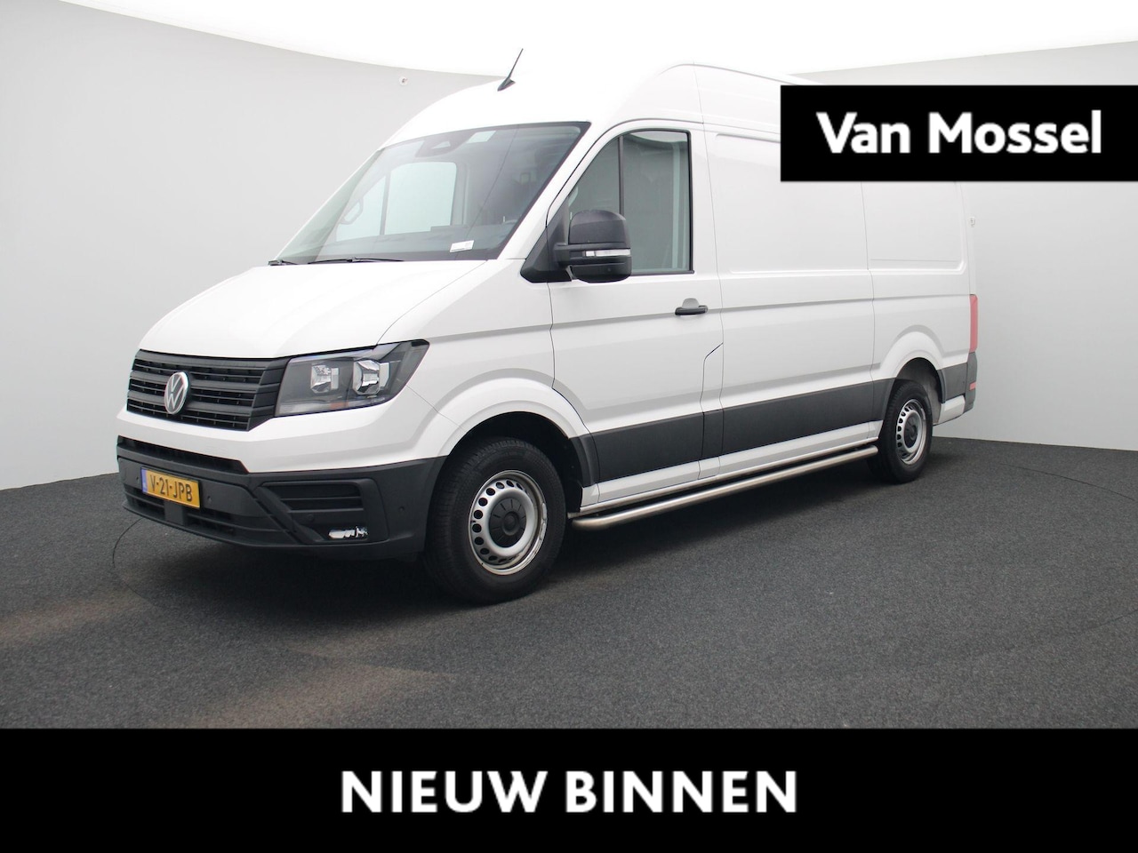 Volkswagen Crafter - 2.0 TDI L3H3 Highline 140PK | Automaat | Trekhaak | Navigatie | Cruise Control | Multifunc - AutoWereld.nl