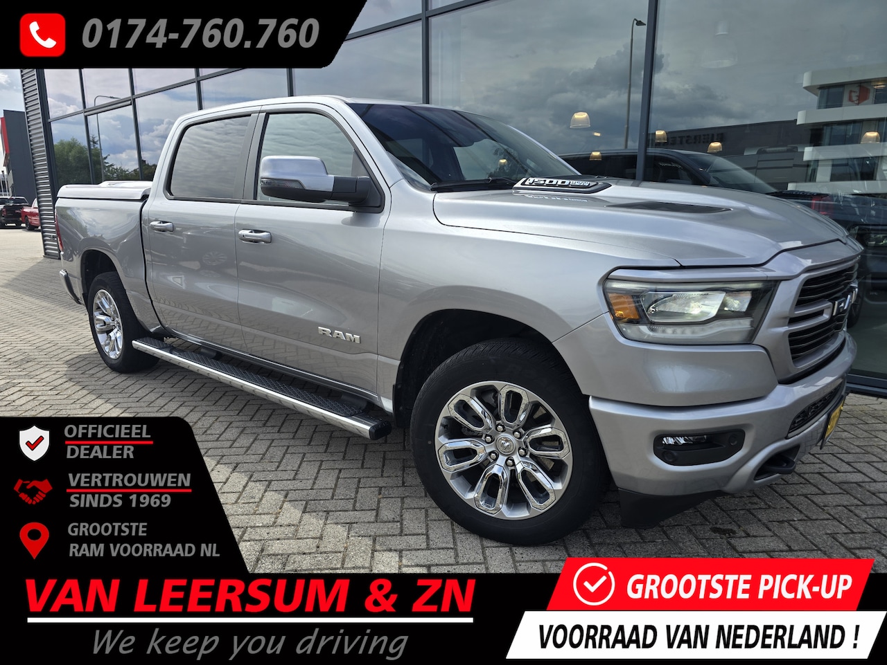 Dodge Ram 1500 - 5.7 V8 4x4 Crew Cab Laramie 26.900 km !! - AutoWereld.nl