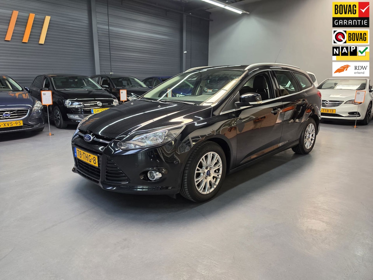 Ford Focus Wagon - 1.6 EcoBoost Titanium AUTOPARK NAVI TREKHAAK NAP NL AUTO - AutoWereld.nl