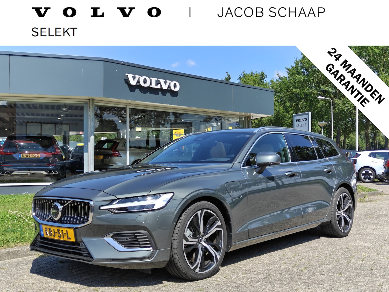 Volvo V60 - T6 AWD 350PK Plug-in Hybrid Ultra Bright | Demo | BLIS | Stoelventilatie | Massage Stoelen - AutoWereld.nl