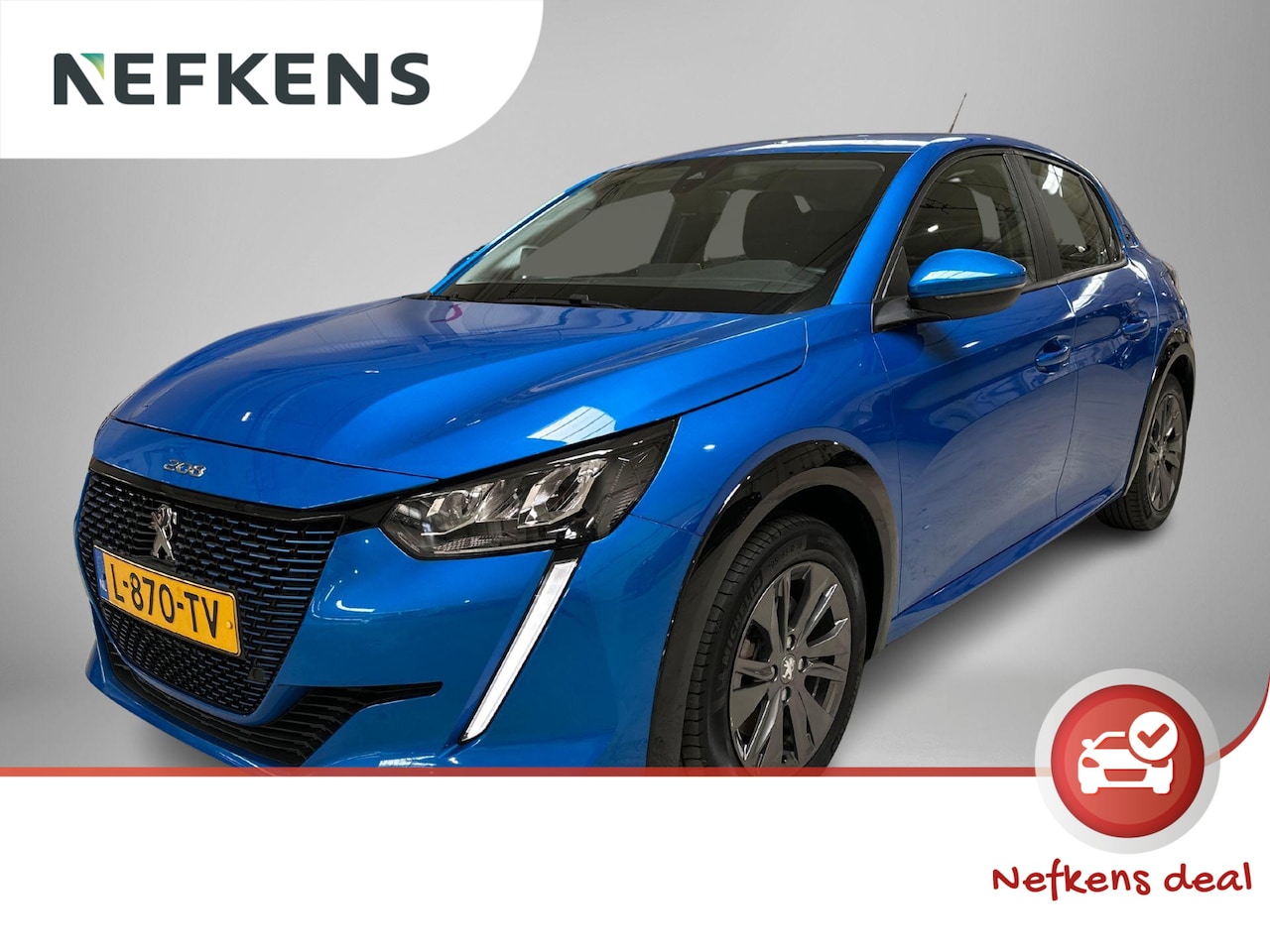 Peugeot e-208 - EV 136 pk 50 kWh Active Pack | Accu 91% | Navigatie | Stoelverwarming | Lichtmetalen Velge - AutoWereld.nl