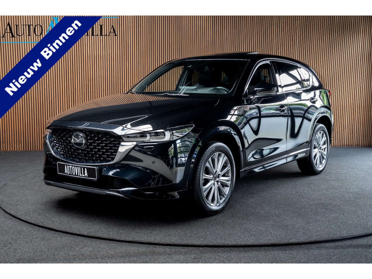 Mazda CX-5 - 2.5 SkyActiv-G 194 HUD Leder Bose 360 ° Memory seats Navi Matrix LED PDC Stuur- & stoelver - AutoWereld.nl