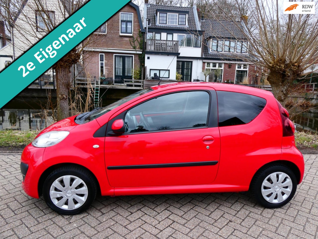 Peugeot 107 - 1.0 Active 3-deurs 2e eigenaar Airco Zuinig 1 op 20 Historie - AutoWereld.nl