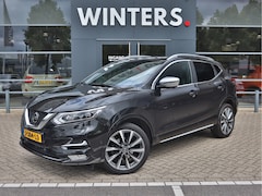 Nissan Qashqai - 1.3 DIG-T Tekna + | Airco | Navigatie | Leder | Adaptieve Cruise Control |