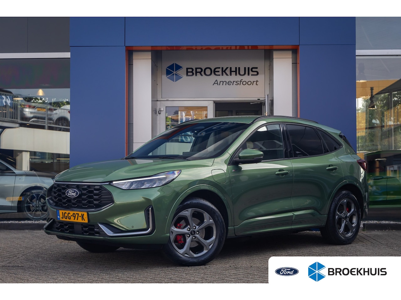 Ford Kuga - 2.5 PHEV ST-Line X | Adaptief Cruise control | Trekhaak elektrisch | Elektrisch stoelen me - AutoWereld.nl