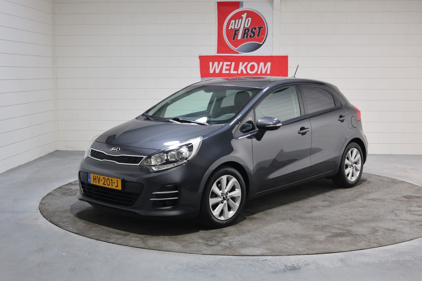 Kia Rio - 1.2 CVVT ExecutiveLine 5Drs. 2e Eig. Dealer oh. Rijkelijk uitgevoerd .. KWALITEIT !!! Crui - AutoWereld.nl