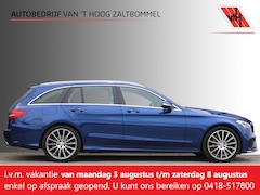 Mercedes-Benz C-klasse Estate - 400 4MATIC AMG PANORAMADAK LUCHTVERING LEDER MEMORY HEAD-UP COMAND 19'' TREKHAAK