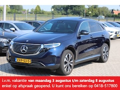 Mercedes-Benz EQC - 400 4MATIC 80kWh (SOH 95.84%) Luxury LEDER SCHUIFDAK KEY-LESS GO TREKHAAK SFEER