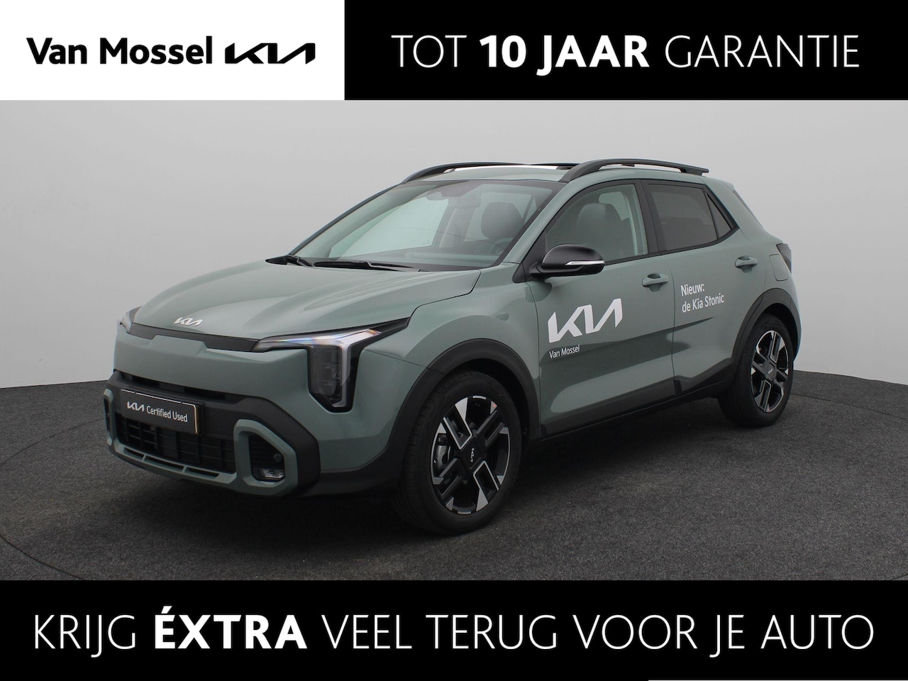 Kia Stonic - 1.0 T-GDi MHEV GT-Line Pano Dak | Stoelverwarming | Camera | Clima | Navi | Keyless - AutoWereld.nl