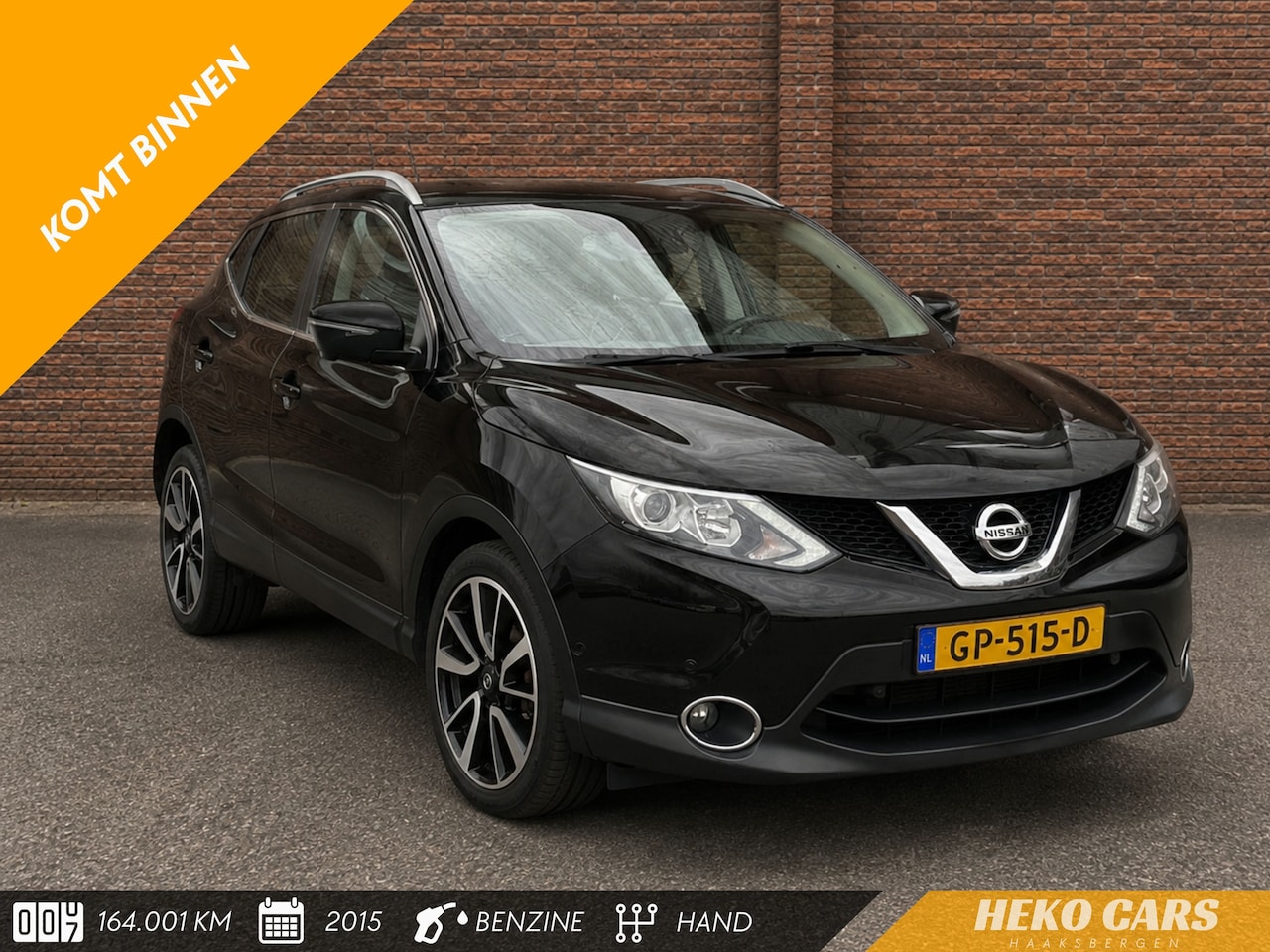 Nissan Qashqai - 1.2 Tekna·Pano·Leer·Stoelverw.·360°camera·Cruise·Trekhaak - AutoWereld.nl