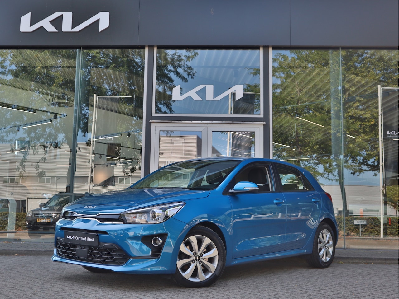 Kia Rio - 1.0 T-GDi MHEV DynamicPlusLine Navigatie | Camera | Cruise Control | Stoelverwarming | tot - AutoWereld.nl