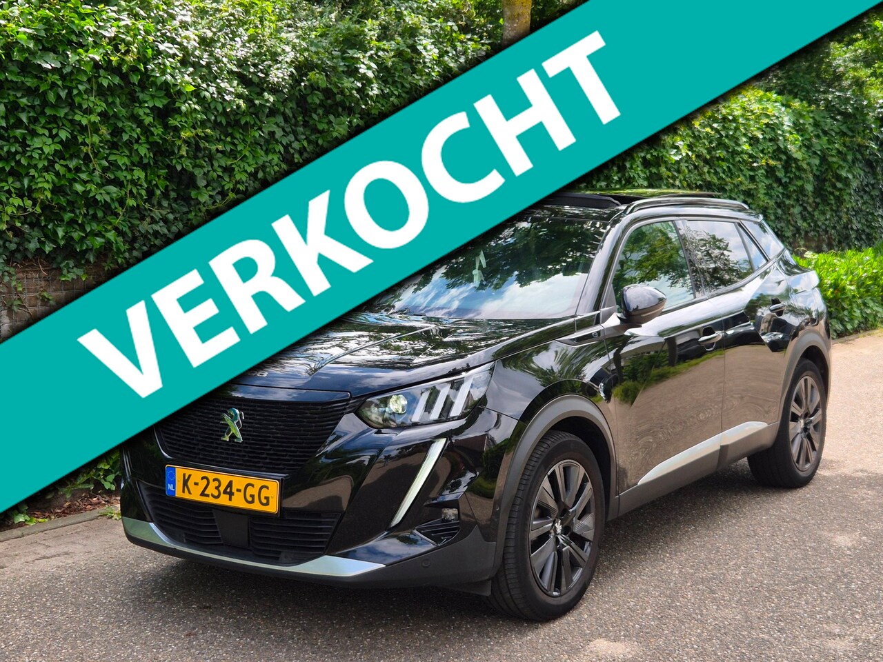 Peugeot e-2008 - GT Ev 50 kWh 3 Fase Panorama 92% SoH Camera LED CarPlay EV GT 50 kWh - AutoWereld.nl