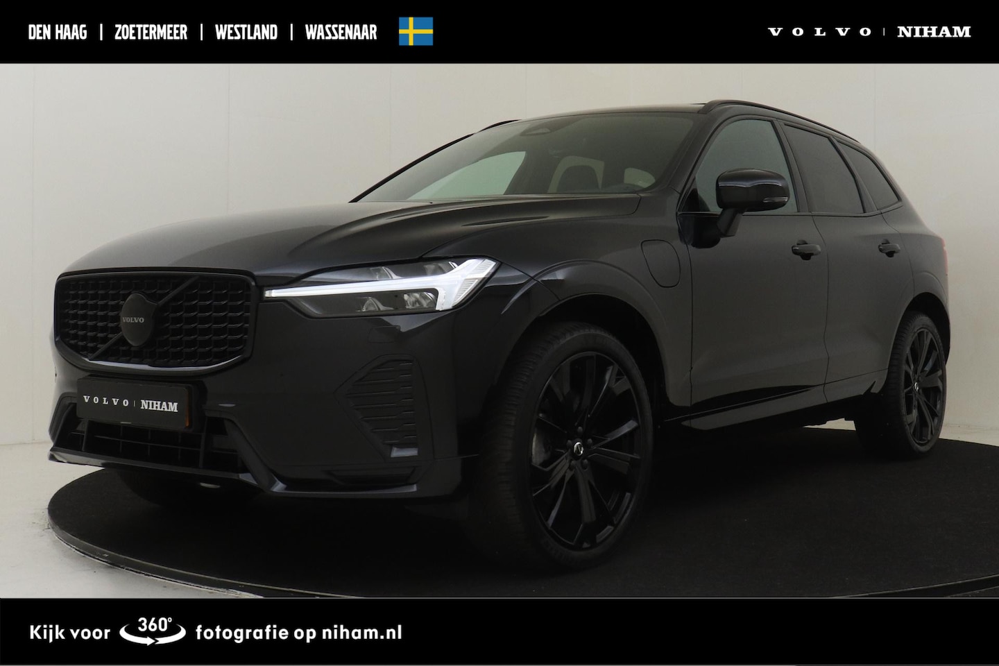 Volvo XC60 - T6 PLUG-IN HYBRID AWD PLUS BLACK EDITION -PANO.DAK|HARMAN/KARDON|CAMERA|ADAP.LED|PRIVACY.G - AutoWereld.nl
