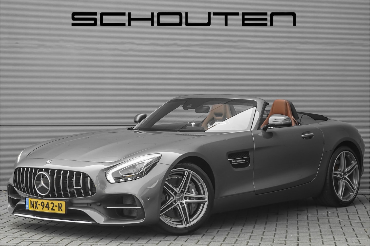 Mercedes-Benz AMG GT Roadster - 4.0 Luchtv Camera Burmester Nekverw NL Auto Dealeronderhouden - AutoWereld.nl