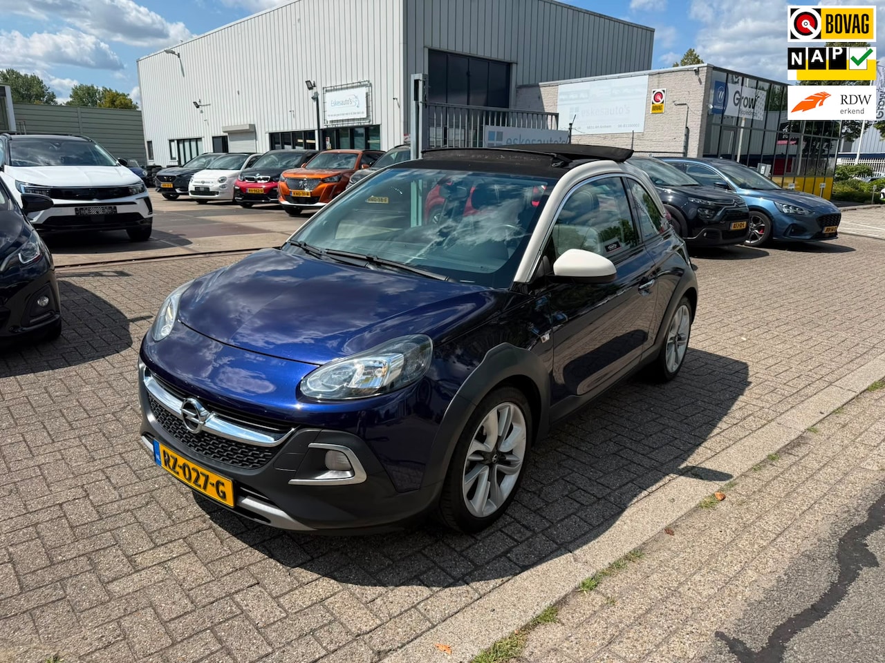 Opel ADAM - 1.0 Turbo Rocks Online Edition 1.0 Turbo Rocks Online Edition, Airco, NAP. NL AUTO - AutoWereld.nl