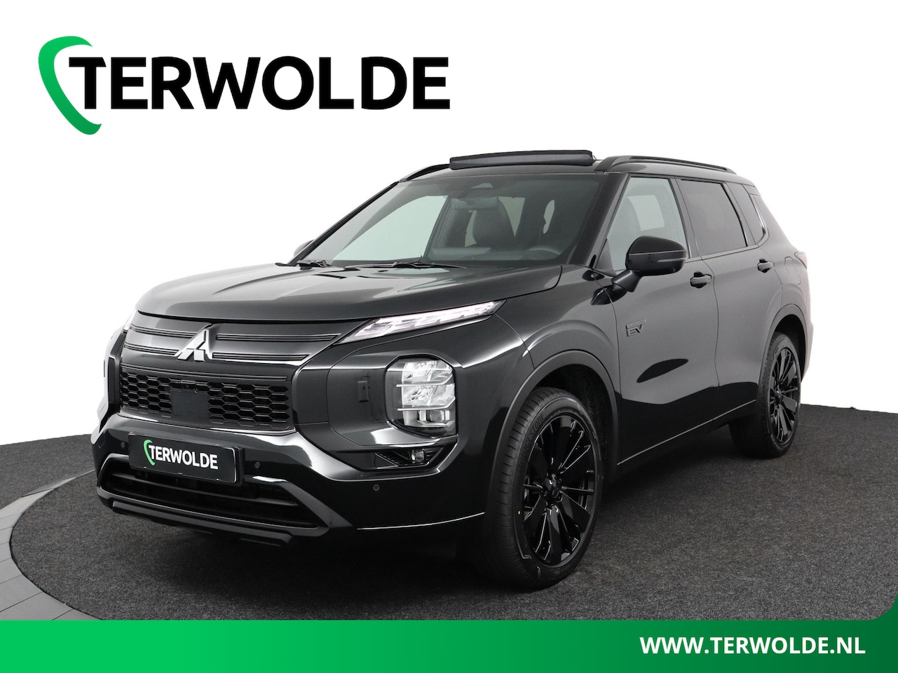 Mitsubishi Outlander - 2.4 PHEV Black Edition | € 4.000 Korting! | 360° Camera | Adaptive Cruise Control | Bekled - AutoWereld.nl