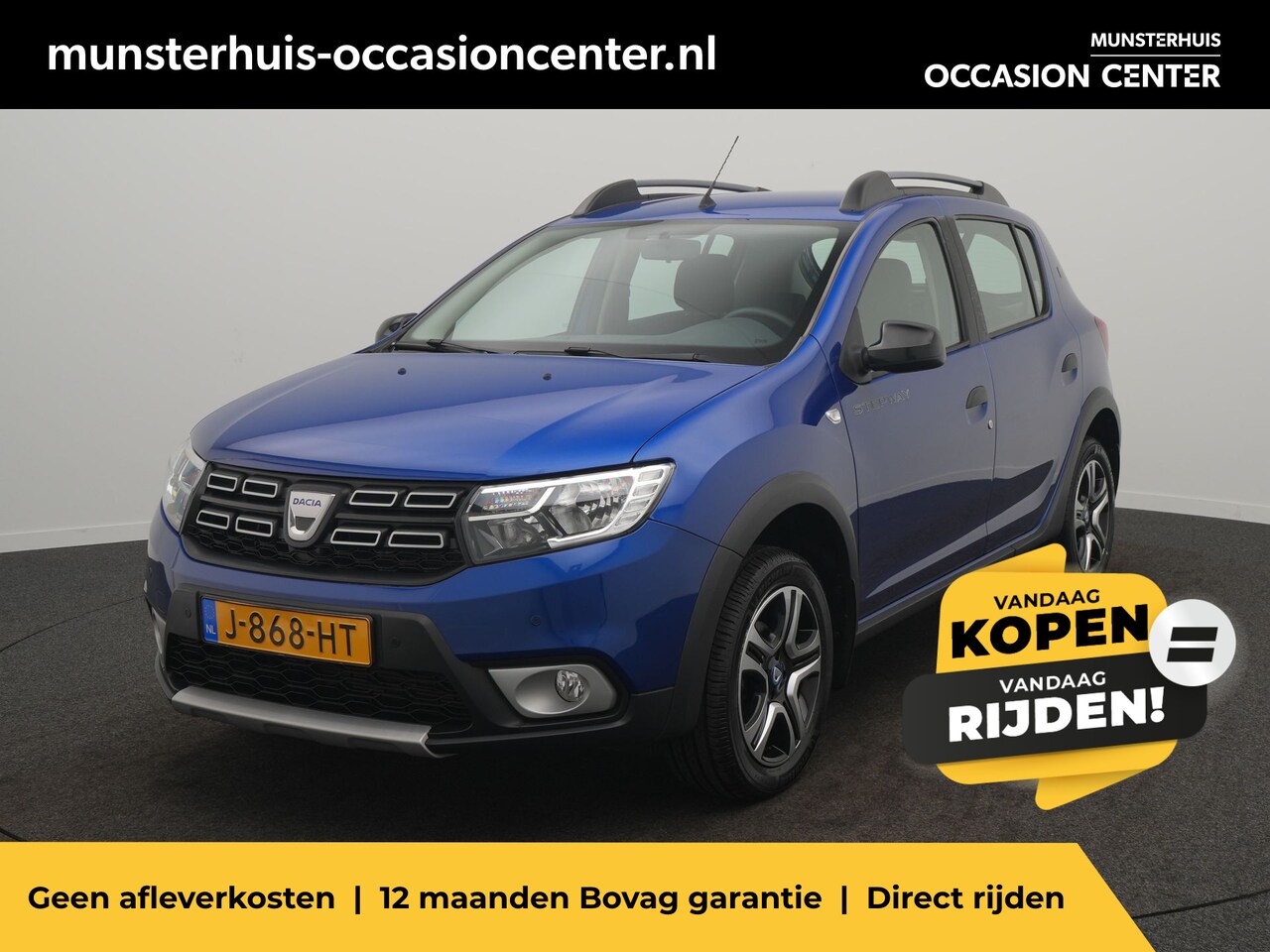 Dacia Sandero - 0.9 TCe Tech Road - RIJKLAARPRIJS - Automaat - Achteruitrijcamera - Dealeronderhouden - NA - AutoWereld.nl