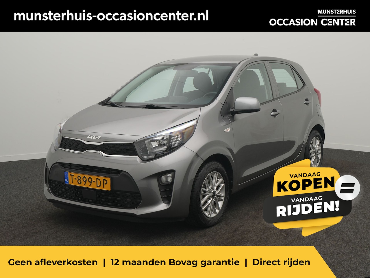Kia Picanto - 1.0 DPi DynamicLine - RIJKLAARPRIJS - Automaat - All Seasonbanden - Achteruitrijcamera - AutoWereld.nl