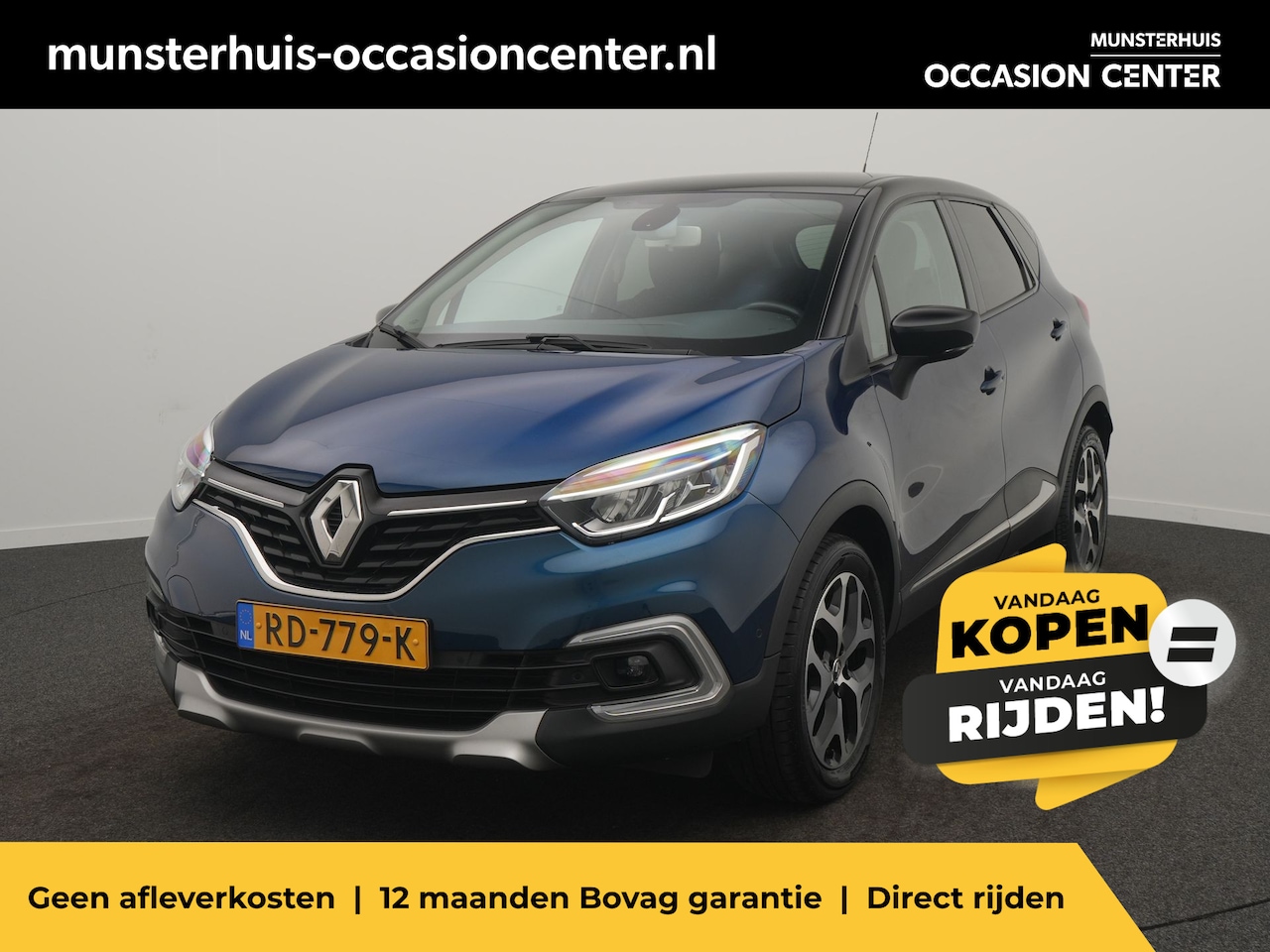 Renault Captur - 0.9 TCe Intens - RIJKLAARPRIJS - Achteruitrijcamera - Cruise Control - AutoWereld.nl