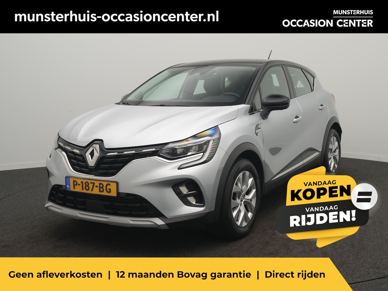 Renault Captur - 1.3 TCe 140 Intens - RIJKLAARPRIJS - Uniek Lage Kilometerstand - Automaat - Rondomzichtcam - AutoWereld.nl