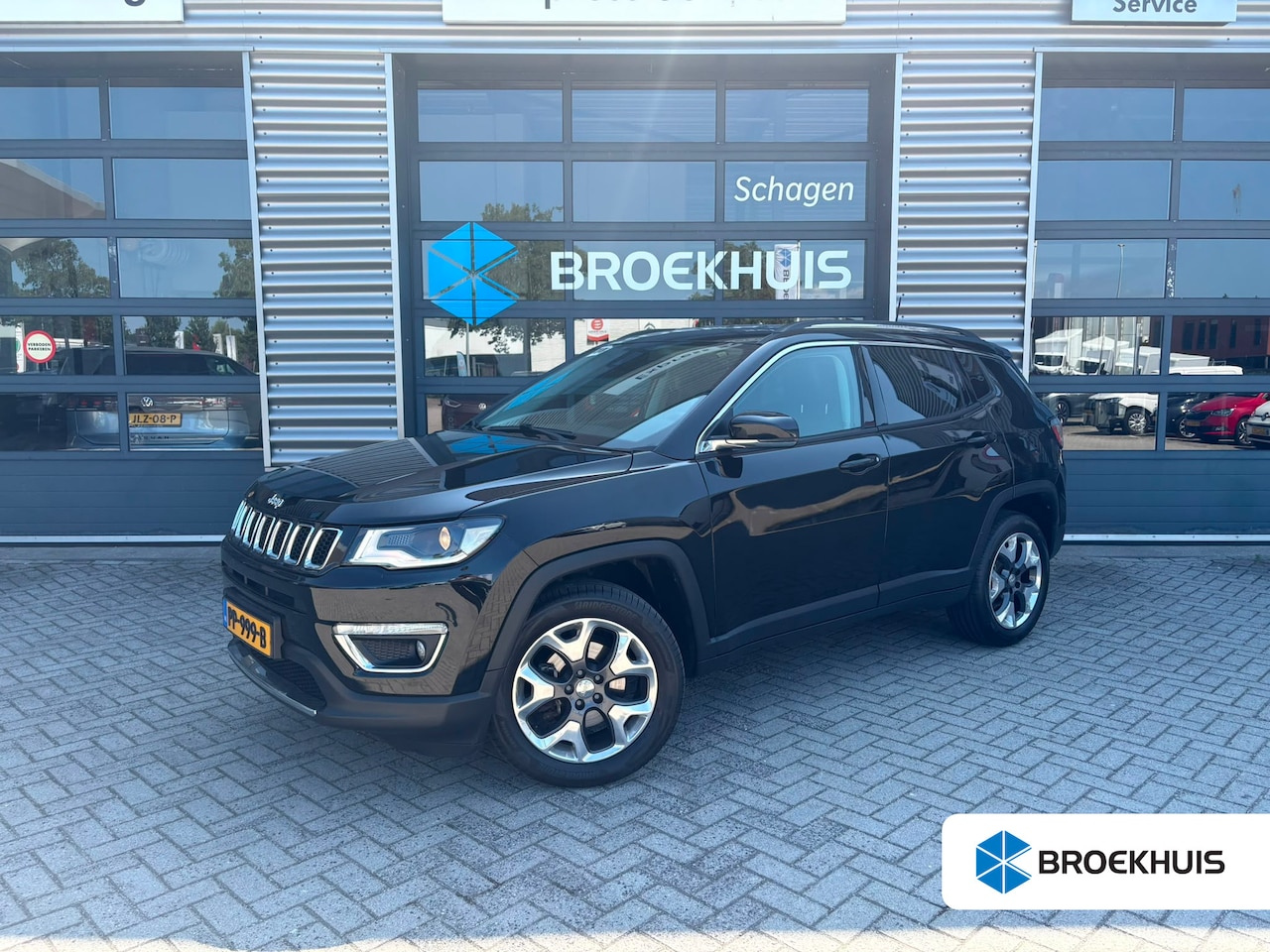 Jeep Compass - 1.4 MultiAir 170 pk Limited 4x4 | Trekhaak | Achteruitrijcamera | Cruise control | Climatr - AutoWereld.nl