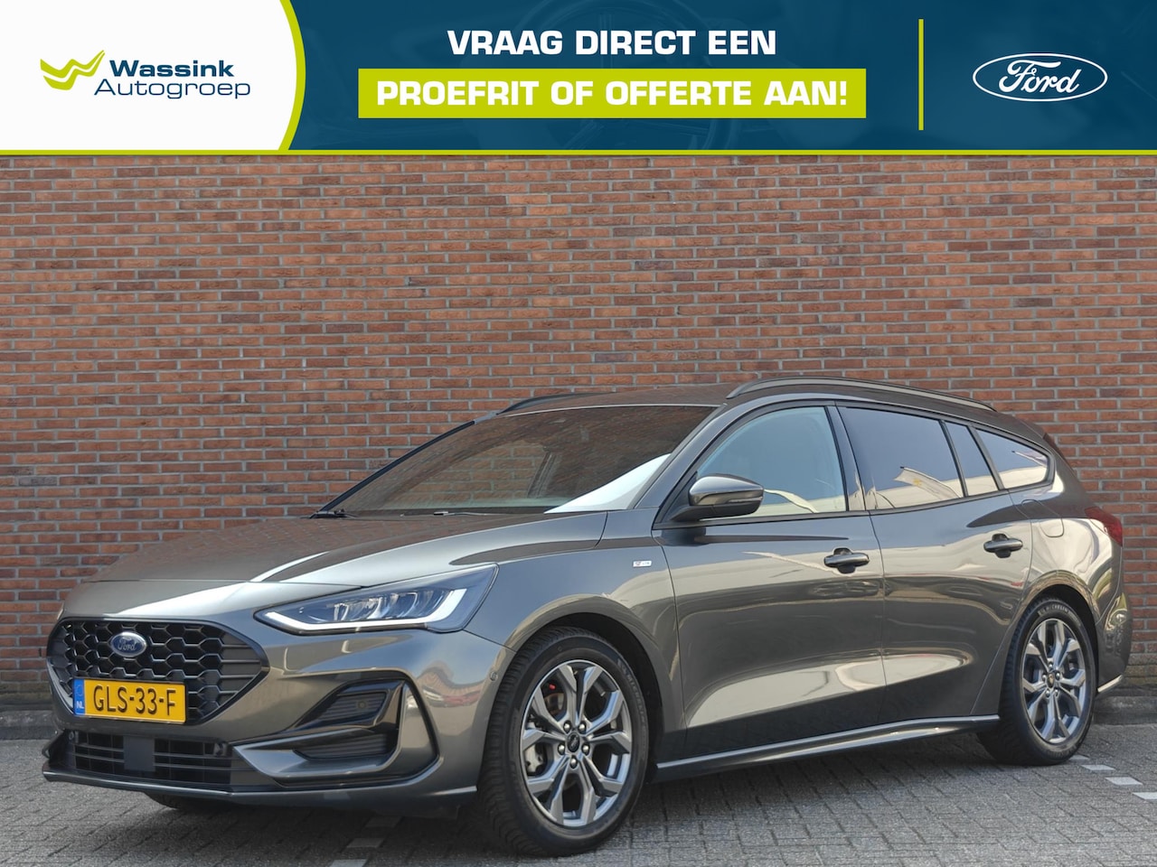 Ford Focus Wagon - 1.0 EcoBoost Hybrid ST Line | Climate Control | Adaptive Cruise Control | Camera Achter | - AutoWereld.nl
