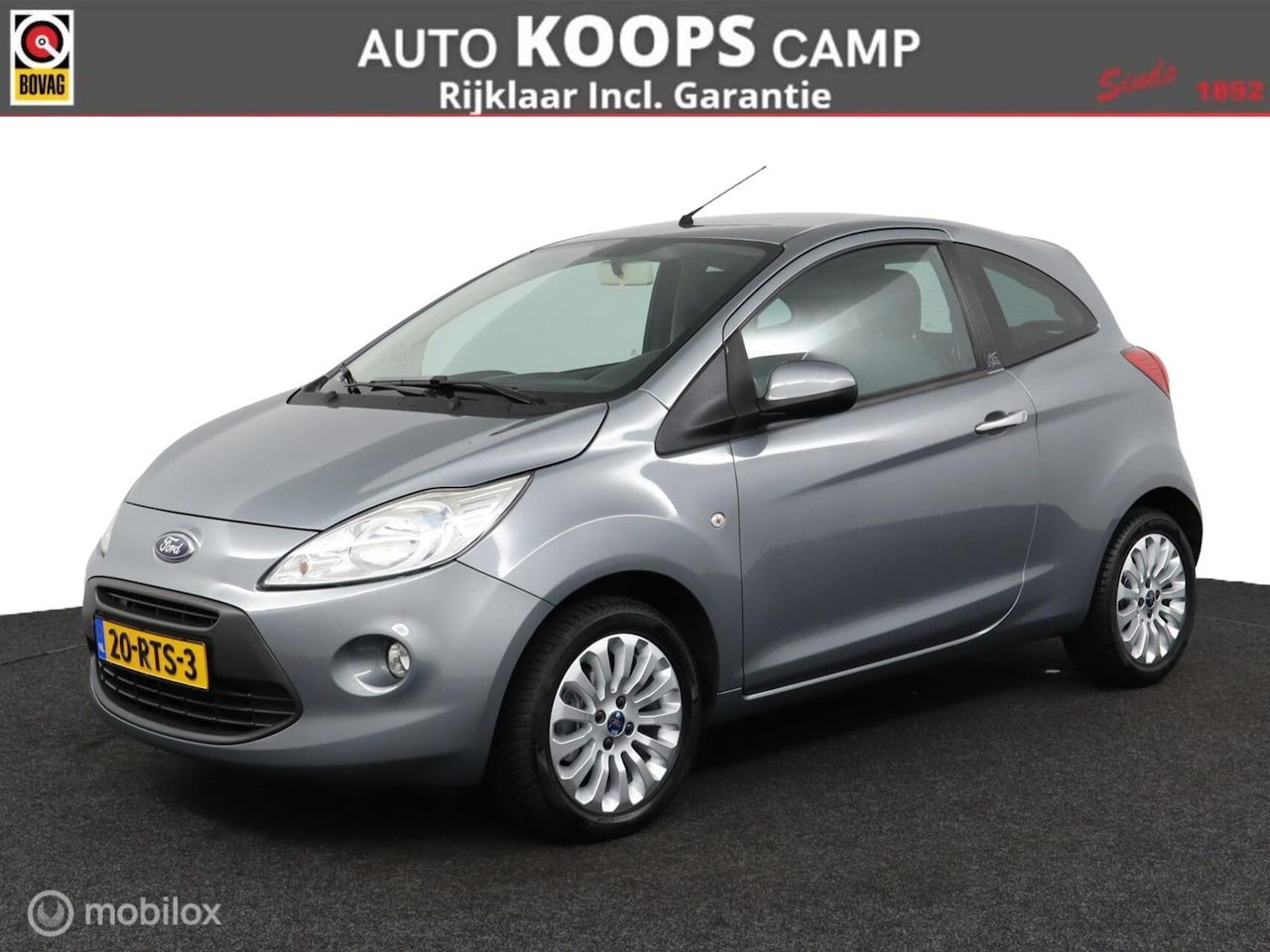 Ford Ka - 1.2 Titanium X start/stop | Airco | Lichtmetaal | Elek, pakket | Nette staat - AutoWereld.nl