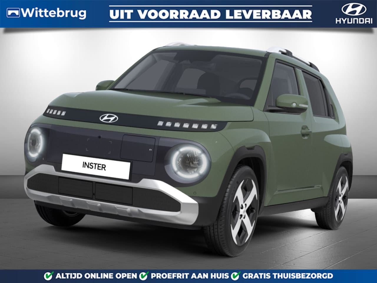 Hyundai Inster - Pulse Advanced 42 kWh Volledig Elektrisch met Schuifdak, Climate Control en 17 Inch Lichtm - AutoWereld.nl