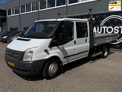 Ford Transit - 350L 2.2 TDCI Ambiente EF DC Euro 5 / Pick-up / 6 Pers. / Dubbel Cabine / NAP / APK / Airc
