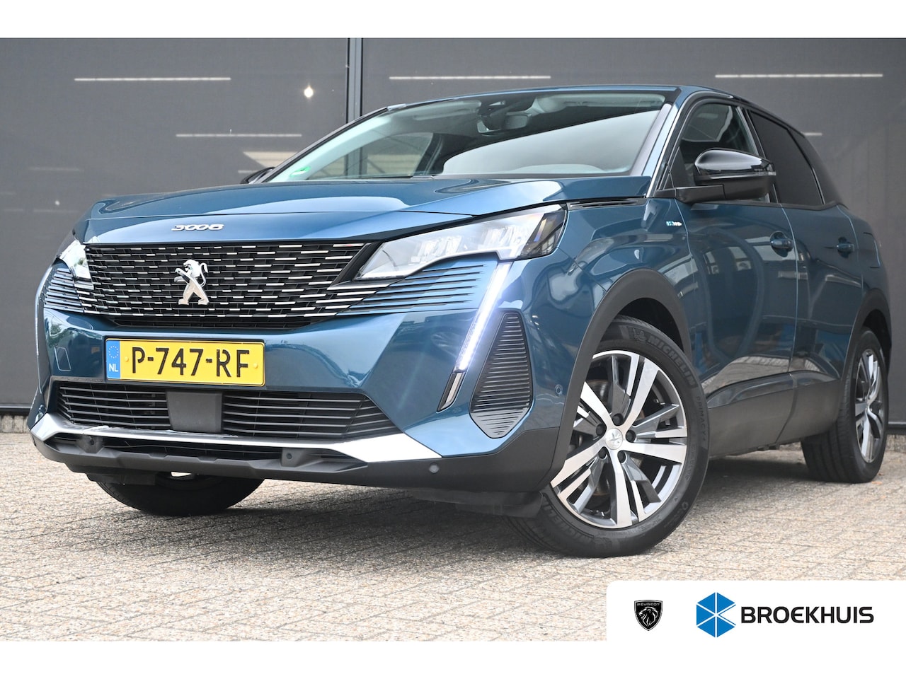 Peugeot 3008 - 1.6 HYbrid 225 Allure | Navigatie | Achteruitrijcamera | Dodehoek-Detectie | Dealeronderho - AutoWereld.nl