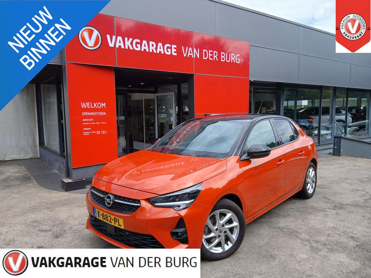 Opel Corsa - 1.2 GS Line CarPlay Android Zwart dak - AutoWereld.nl